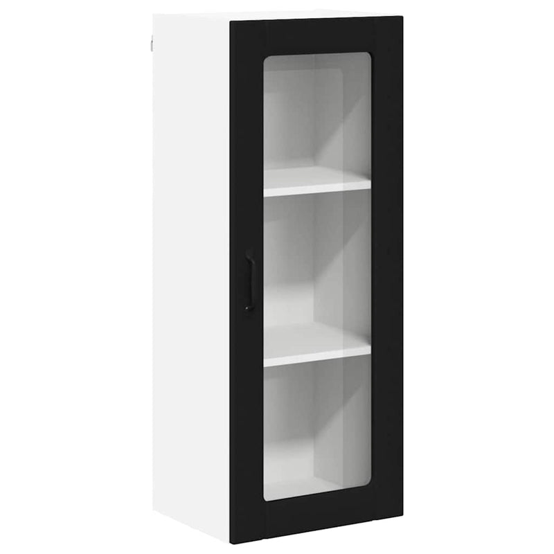 vidaXL Kitchen Cabinet Black 40 x 31 x 100 cm Engineered Wood