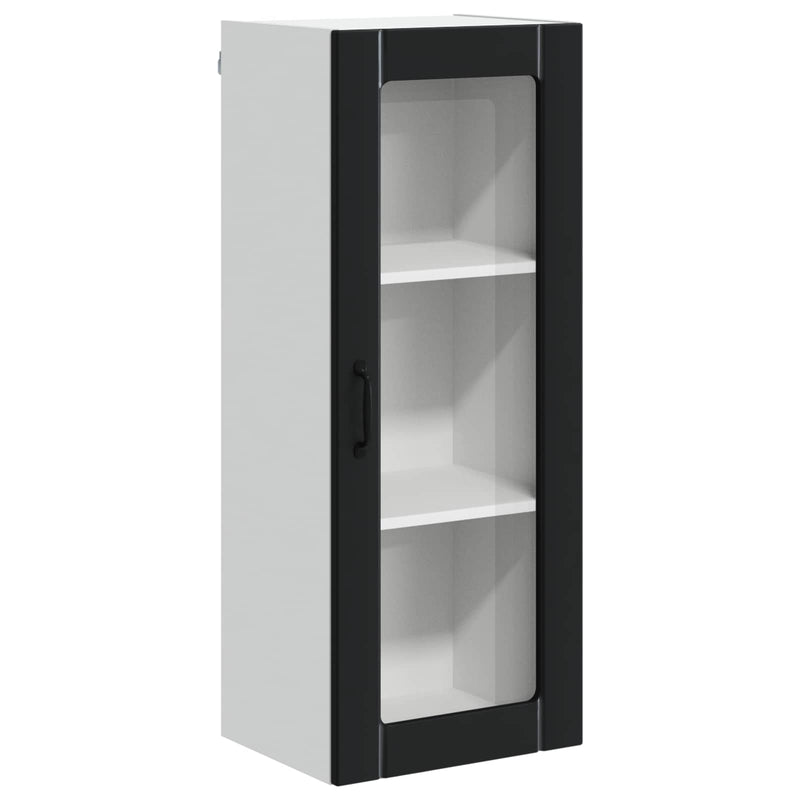 vidaXL Kitchen Cabinet Black 40 x 31 x 100 cm Engineered Wood