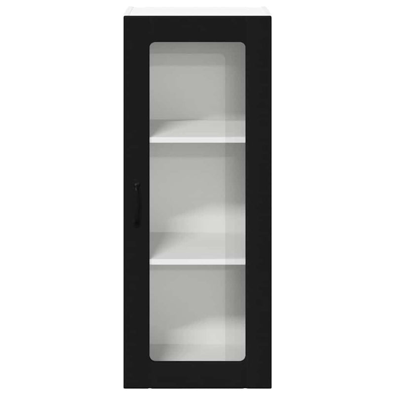 vidaXL Kitchen Cabinet Black 40 x 31 x 100 cm Engineered Wood