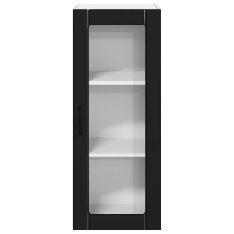 vidaXL Kitchen Cabinet Black 40 x 31 x 100 cm Engineered Wood
