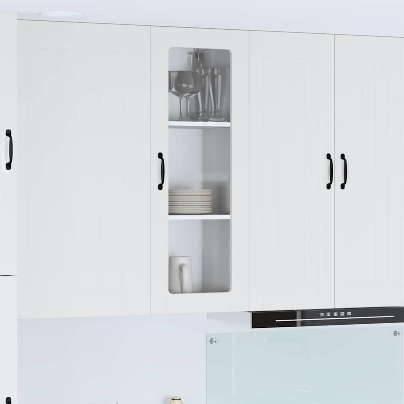 vidaXL Kitchen Cabinet High Gloss White 40 x 31 x 100 cm