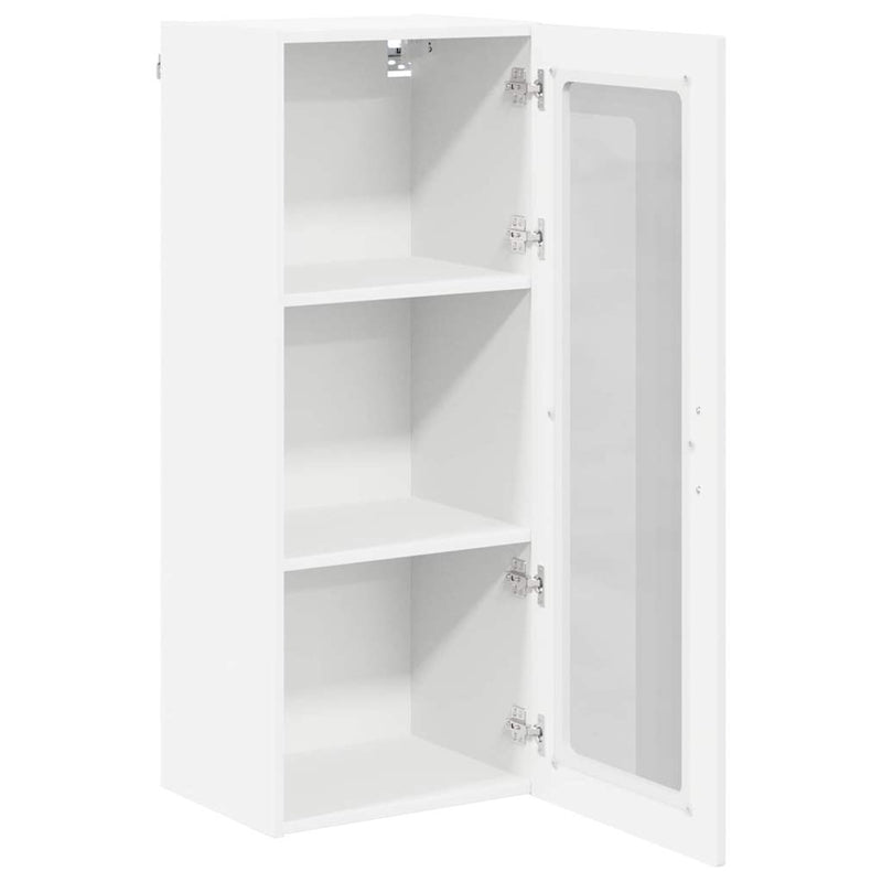 vidaXL Kitchen Cabinet High Gloss White 40 x 31 x 100 cm