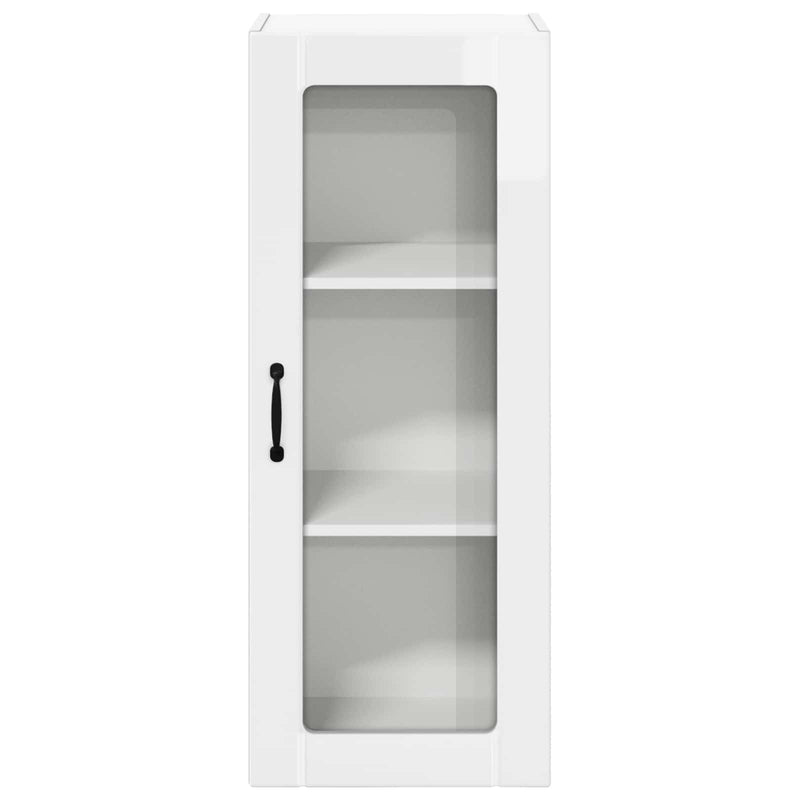 vidaXL Kitchen Cabinet High Gloss White 40 x 31 x 100 cm