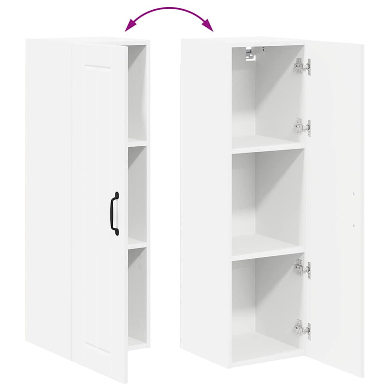 vidaXL Kitchen Cabinet White 30 x 31 x 100 cm Engineered Wood
