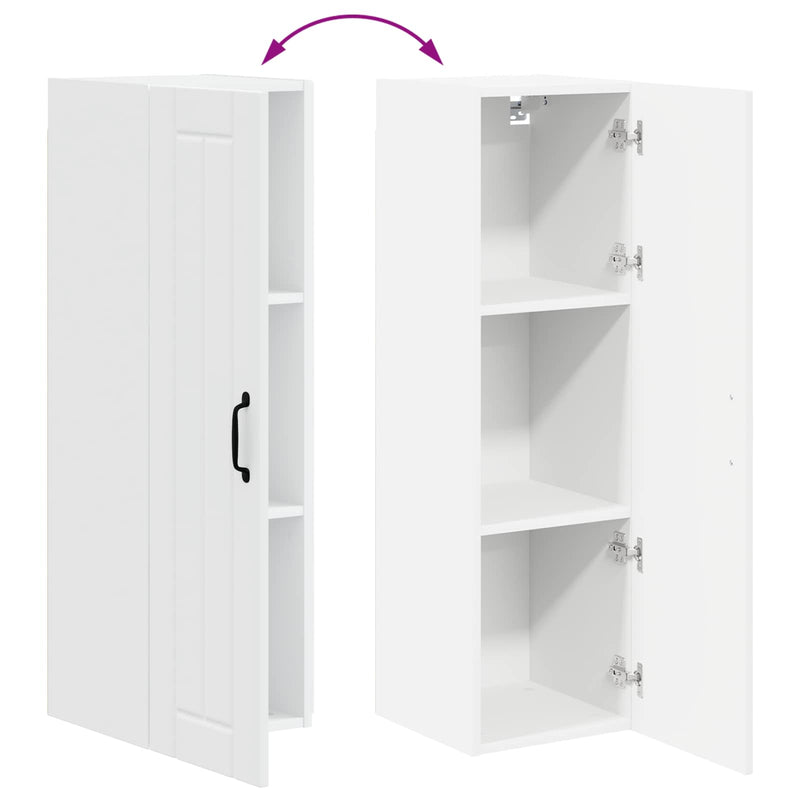 vidaXL Kitchen Cabinet White 30 x 31 x 100 cm Engineered Wood