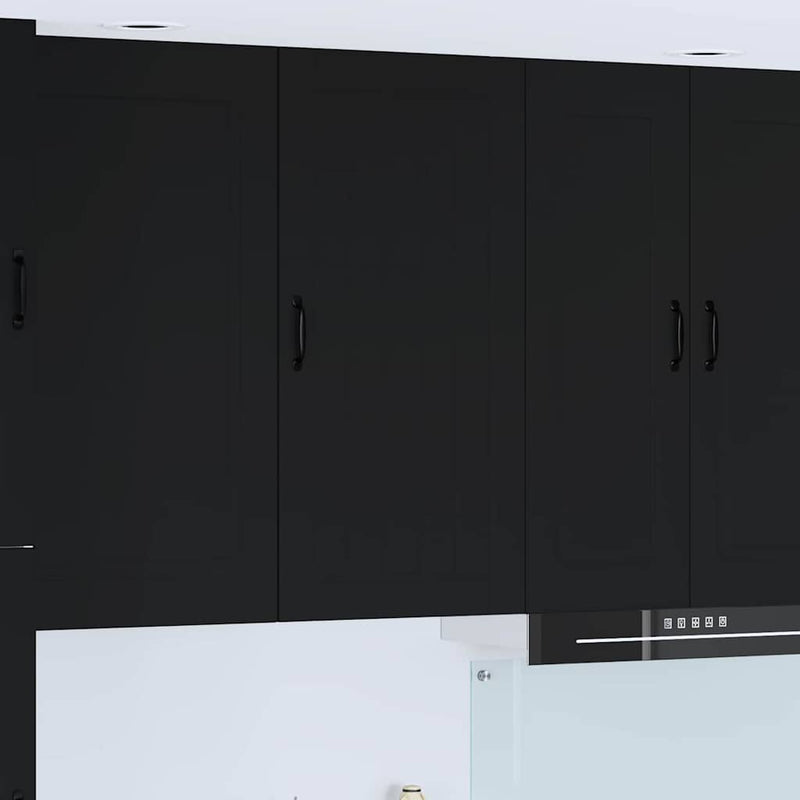 vidaXL Kitchen Cabinet Black 50 x 31 x 100 cm Engineered Wood