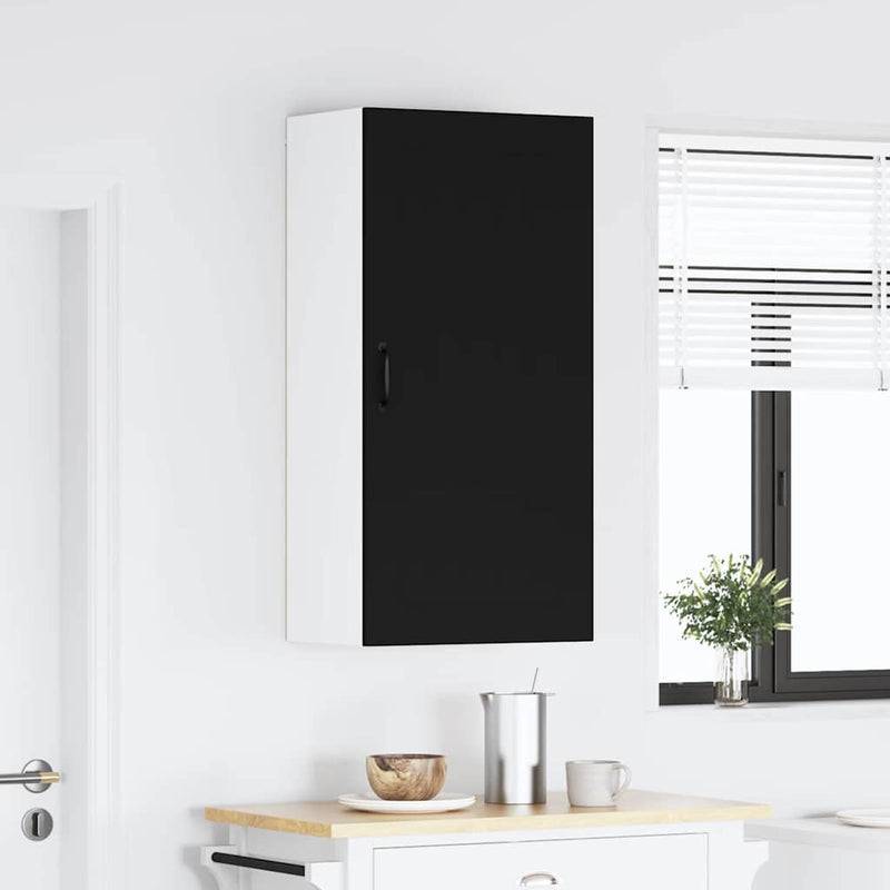 vidaXL Kitchen Cabinet Black 50 x 31 x 100 cm Engineered Wood