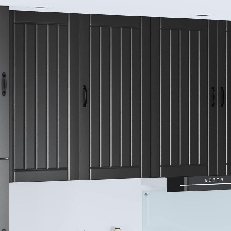 vidaXL Kitchen Cabinet Black 50 x 31 x 100 cm Engineered Wood