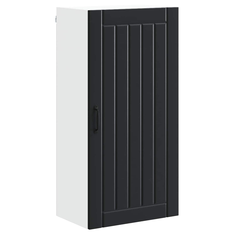 vidaXL Kitchen Cabinet Black 50 x 31 x 100 cm Engineered Wood