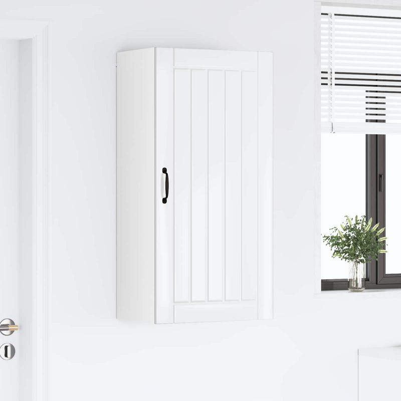 vidaXL Kitchen Cabinet High Gloss White 50 x 31 x 100 cm