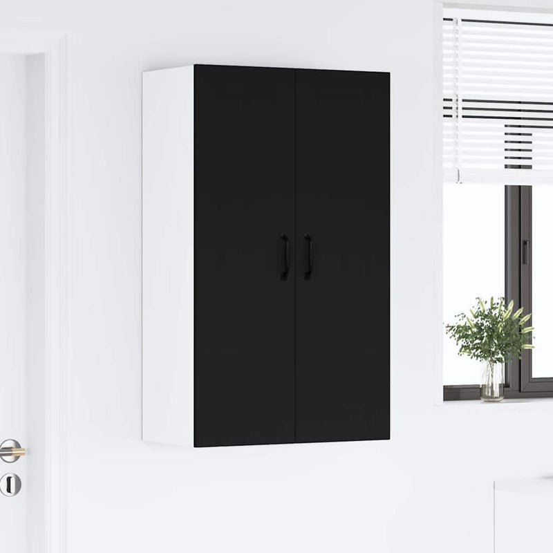 vidaXL Kitchen Cabinet Black 60 x 31 x 100 cm Engineered Wood