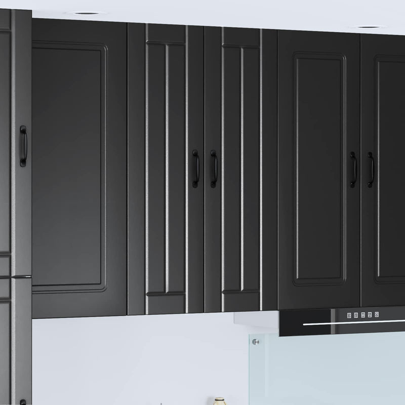 vidaXL Kitchen Cabinet Black 60 x 31 x 100 cm Engineered Wood