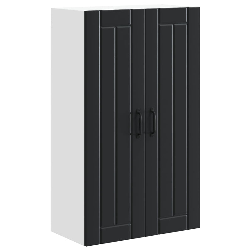vidaXL Kitchen Cabinet Black 60 x 31 x 100 cm Engineered Wood
