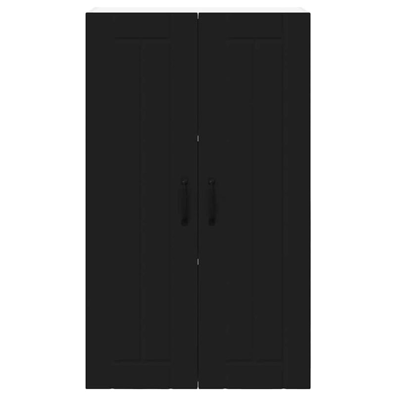 vidaXL Kitchen Cabinet Black 60 x 31 x 100 cm Engineered Wood