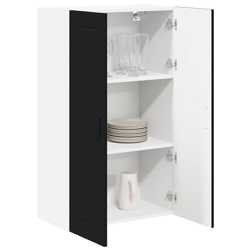 vidaXL Kitchen Cabinet Black 60 x 31 x 100 cm Engineered Wood