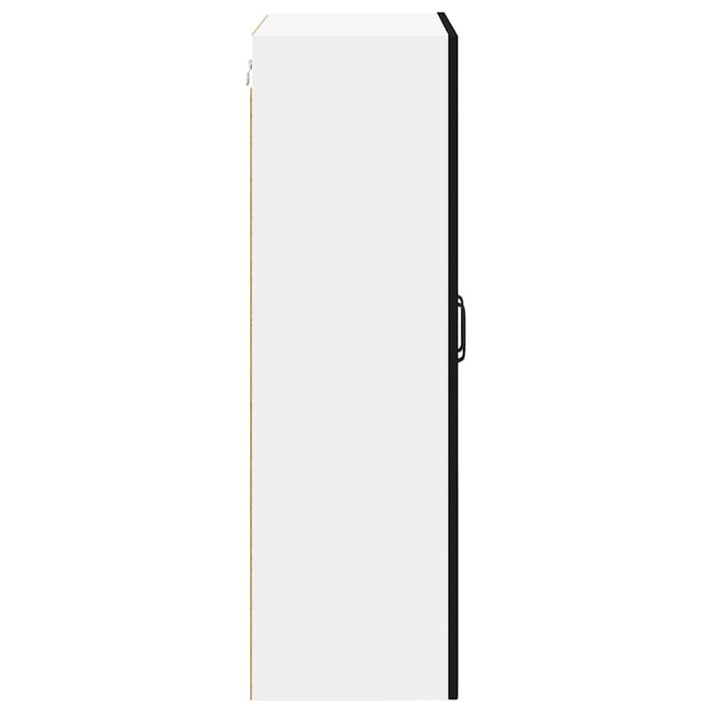 vidaXL Kitchen Cabinet Black 60 x 31 x 100 cm Engineered Wood