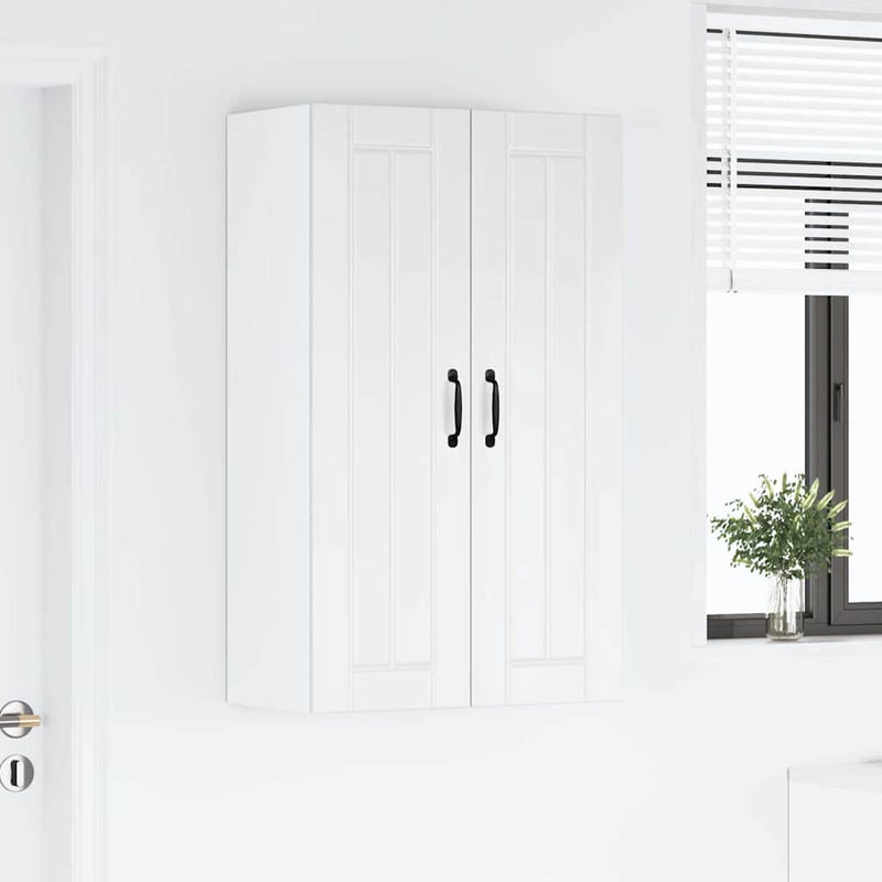 vidaXL Kitchen Cabinet High Gloss White 60 x 31 x 100 cm