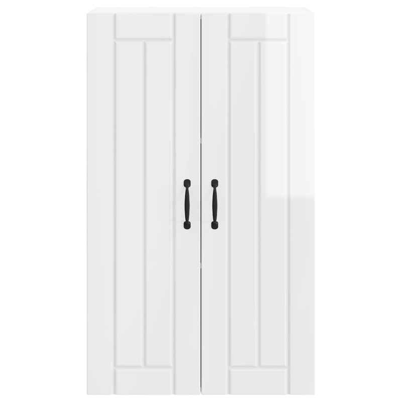 vidaXL Kitchen Cabinet High Gloss White 60 x 31 x 100 cm