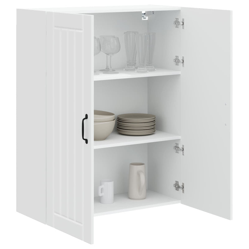 vidaXL Kitchen Cabinet White 80 x 31 x 100 cm Engineered Wood