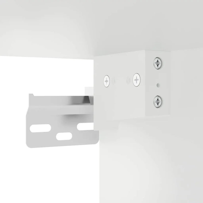Kitchen Wall Cabinet Lucca High Gloss White 80 x 31 x 100 cm