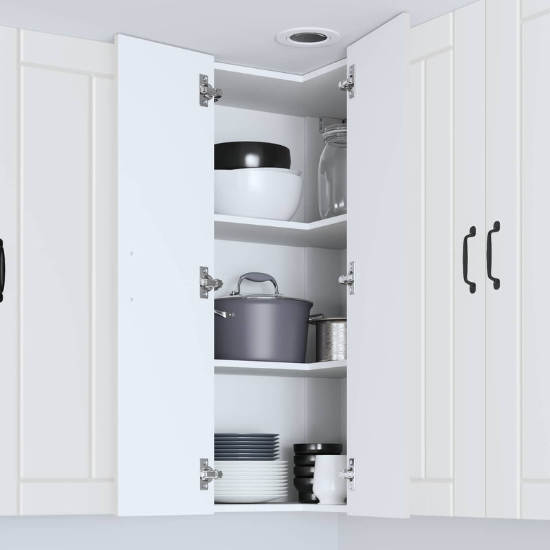 vidaXL Kitchen Cabinet White 57 x 57 x 100 cm Engineered Wood