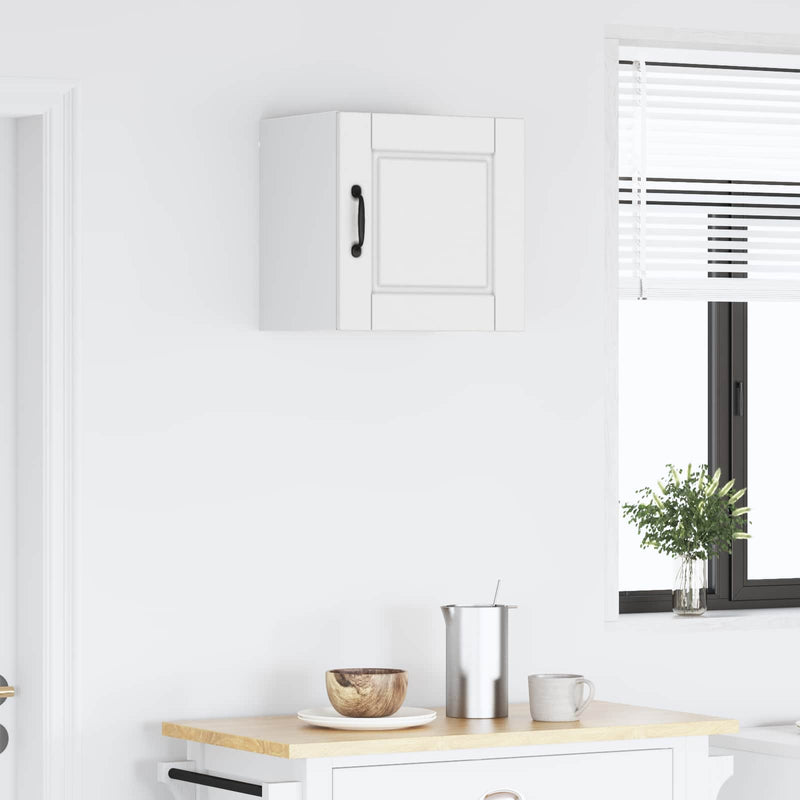vidaXL Kitchen Cabinet with Door White 40 x 31 x 40 cm Engineered Wood