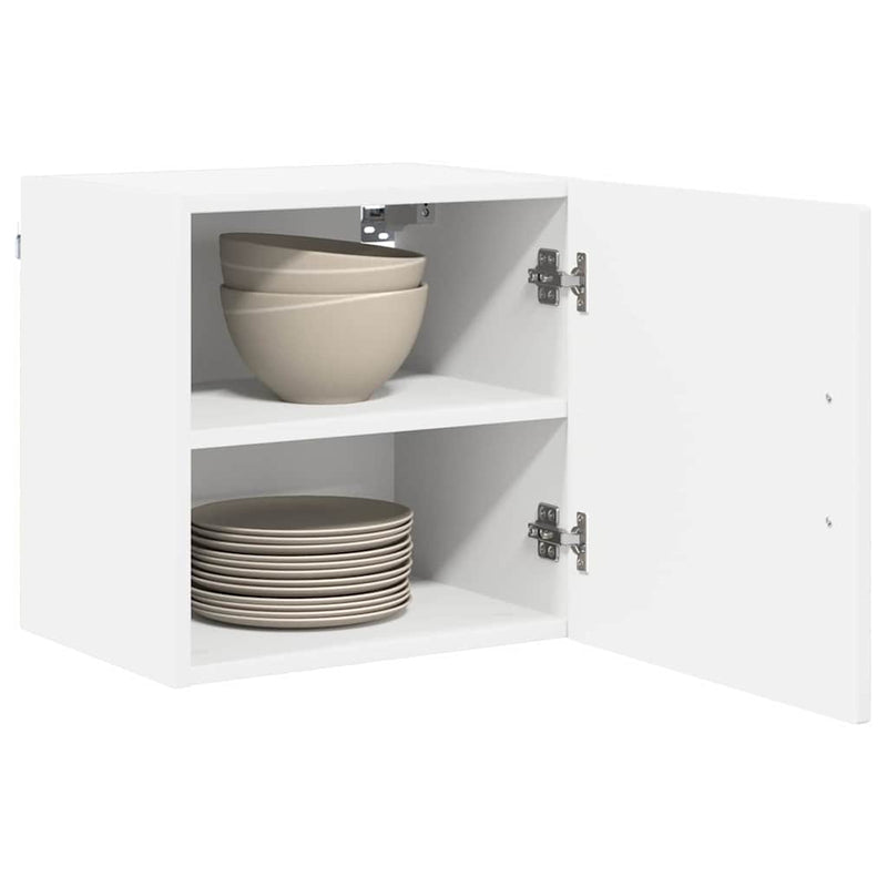 vidaXL Kitchen Cabinet 2 pcs White 40 x 31 x 40 cm Engineered Wood
