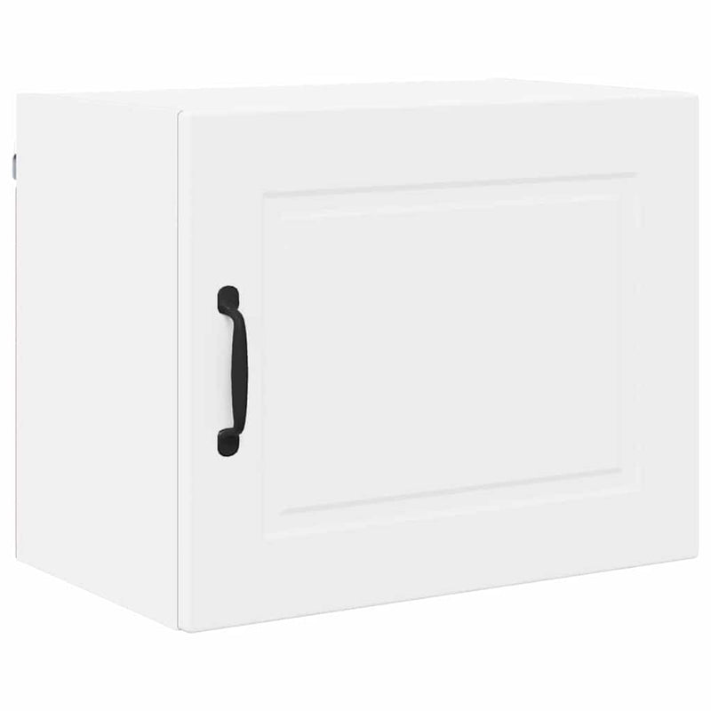 vidaXL Kitchen Cabinet with Door White 50 x 31 x 40 cm Engineered Wood