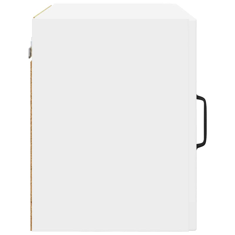 vidaXL Kitchen Cabinet with Door White 50 x 31 x 40 cm Engineered Wood