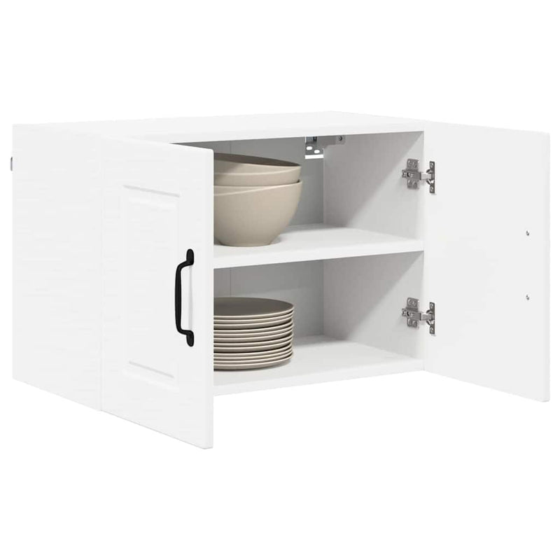 vidaXL Kitchen Cabinet with Door White 60 x 31 x 40 cm Engineered Wood