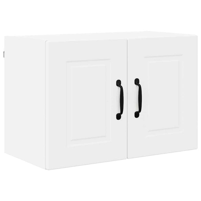 vidaXL Kitchen Cabinet 2 pcs White 60 x 31 x 40 cm Engineered Wood