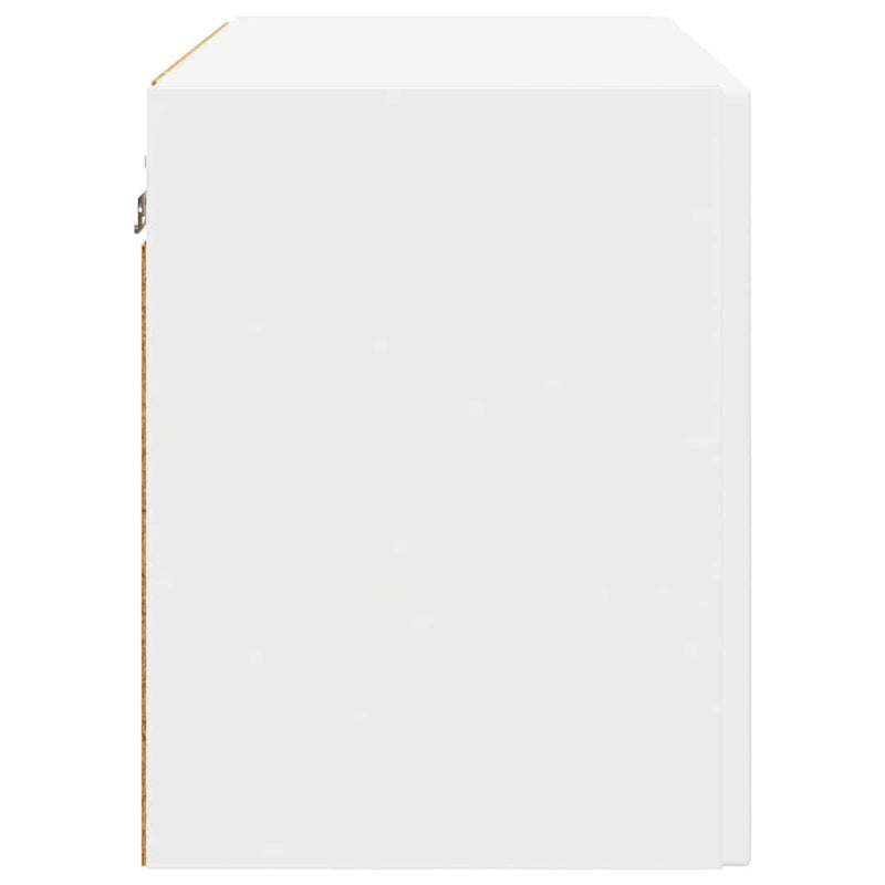 vidaXL Kitchen Cabinet 2 pcs White 60 x 31 x 40 cm Engineered Wood