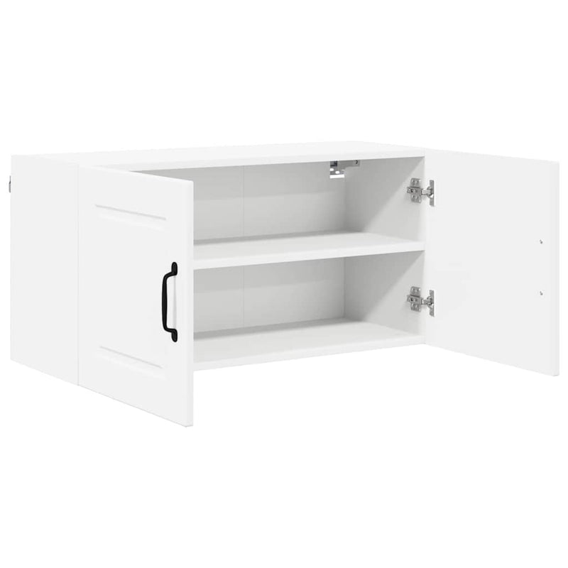 vidaXL Kitchen Cabinet with Door White 80 x 31 x 40 cm Engineered Wood