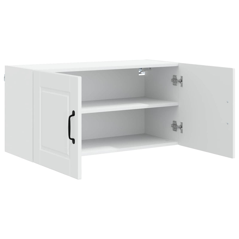 vidaXL Kitchen Cabinet with Door White 80 x 31 x 40 cm Engineered Wood