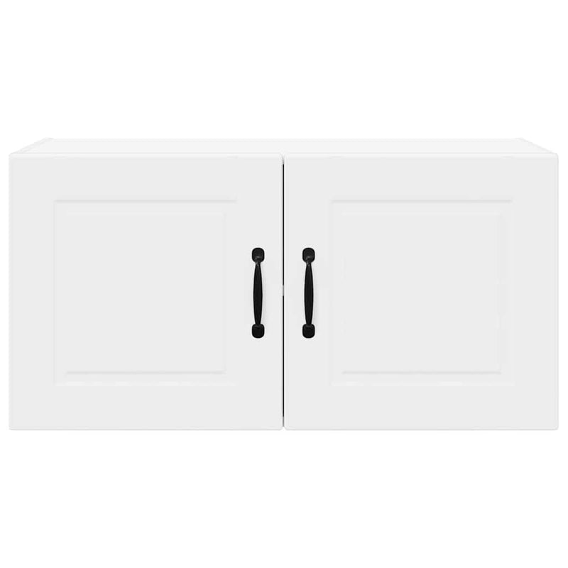 vidaXL Kitchen Cabinet with Door White 80 x 31 x 40 cm Engineered Wood