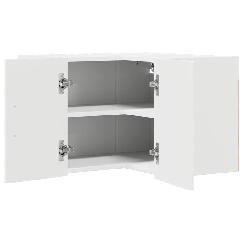 vidaXL Kitchen Cabinet with Door White 57 x 57 x 40 cm Engineered Wood