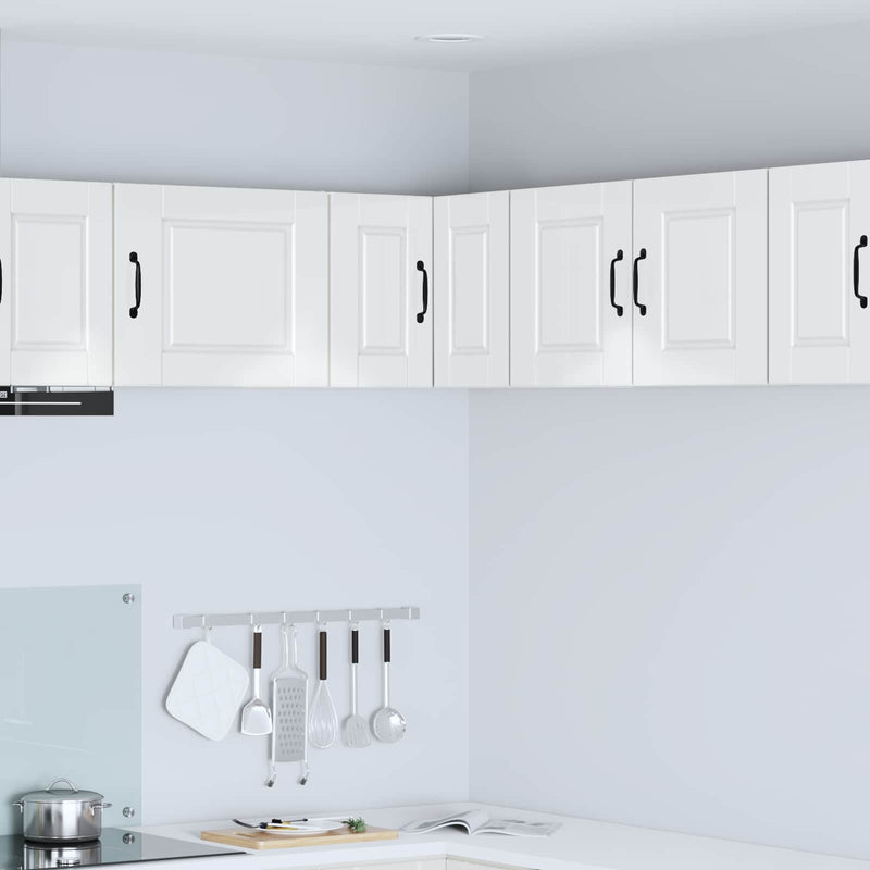 vidaXL Kitchen Cabinet with Shelf High Gloss White 57 x 57 x 40 cm