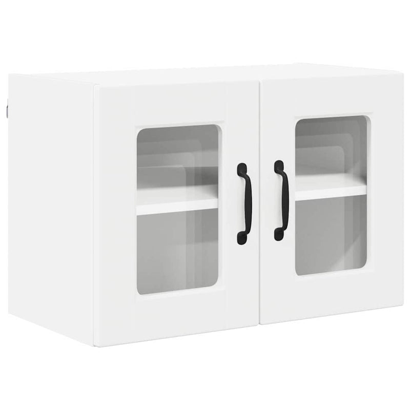 vidaXL Kitchen Cabinet 2 pcs White 60 x 31 x 40 cm Engineered Wood