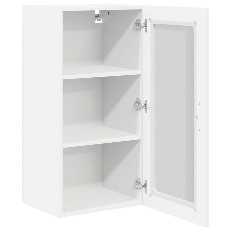 vidaXL Kitchen Cabinet 2 pcs White 40 x 31 x 80 cm Engineered Wood