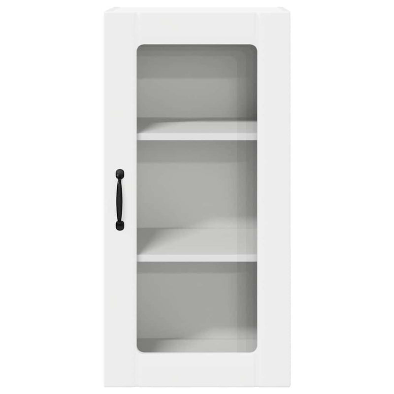 vidaXL Kitchen Cabinet 2 pcs White 40 x 31 x 80 cm Engineered Wood