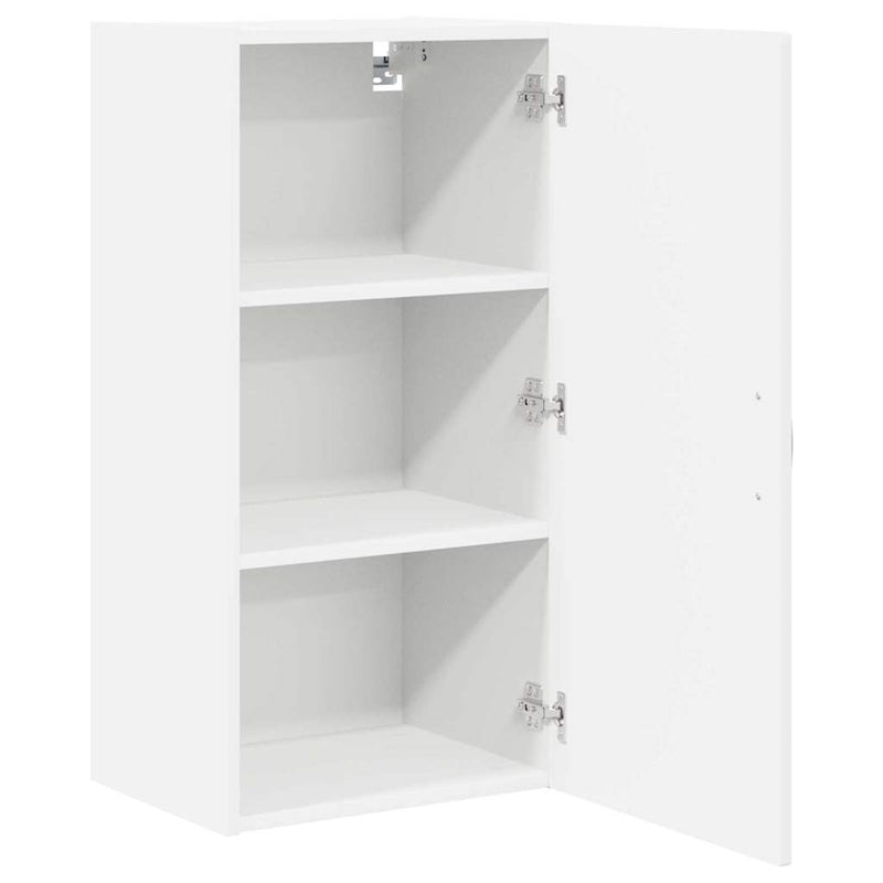 vidaXL Kitchen Cabinet with Door White 40 x 31 x 80 cm Engineered Wood