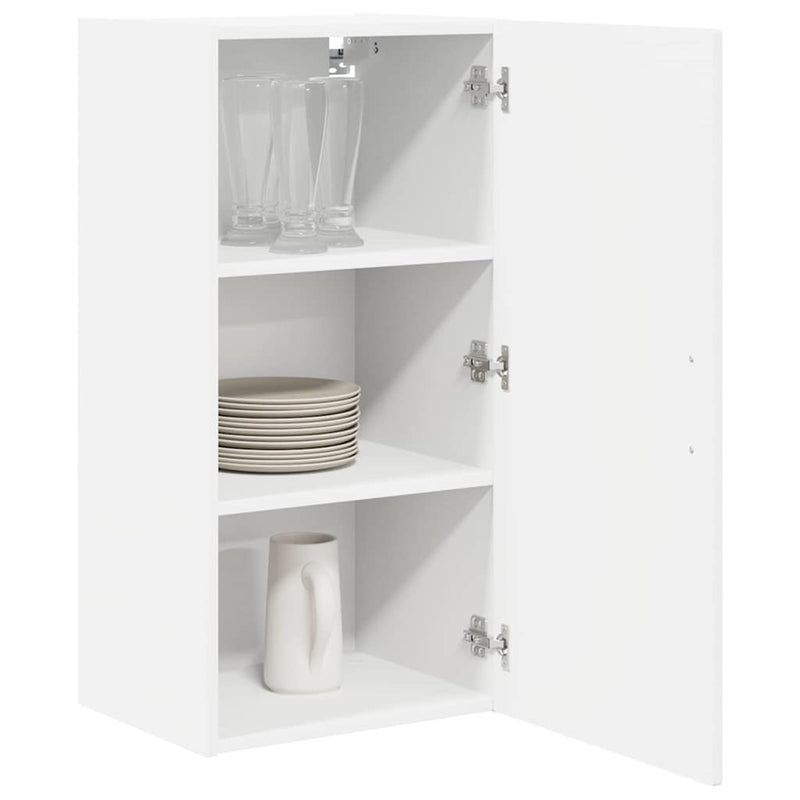 vidaXL Kitchen Cabinet with Door White 40 x 31 x 80 cm Engineered Wood