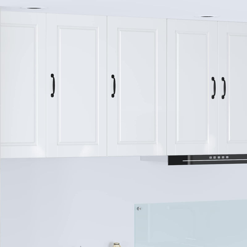 vidaXL Kitchen Cabinet with Shelf High Gloss White 40 x 31 x 80 cm