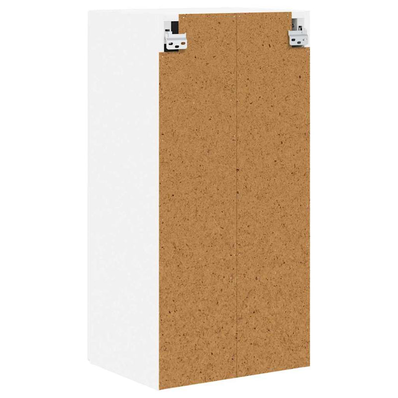 vidaXL Kitchen Cabinet with Shelf High Gloss White 40 x 31 x 80 cm
