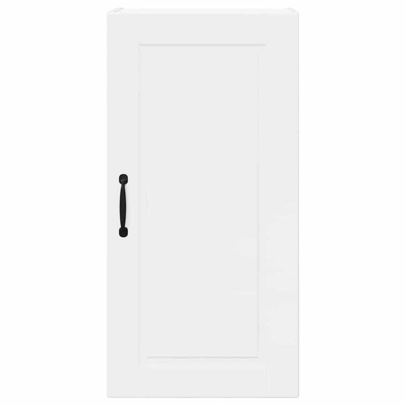 vidaXL Kitchen Cabinet with Shelf High Gloss White 40 x 31 x 80 cm