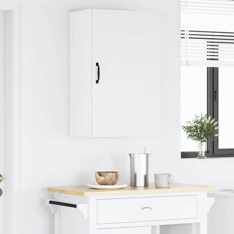 vidaXL Kitchen Cabinet with Door White 50 x 31 x 80 cm Engineered Wood