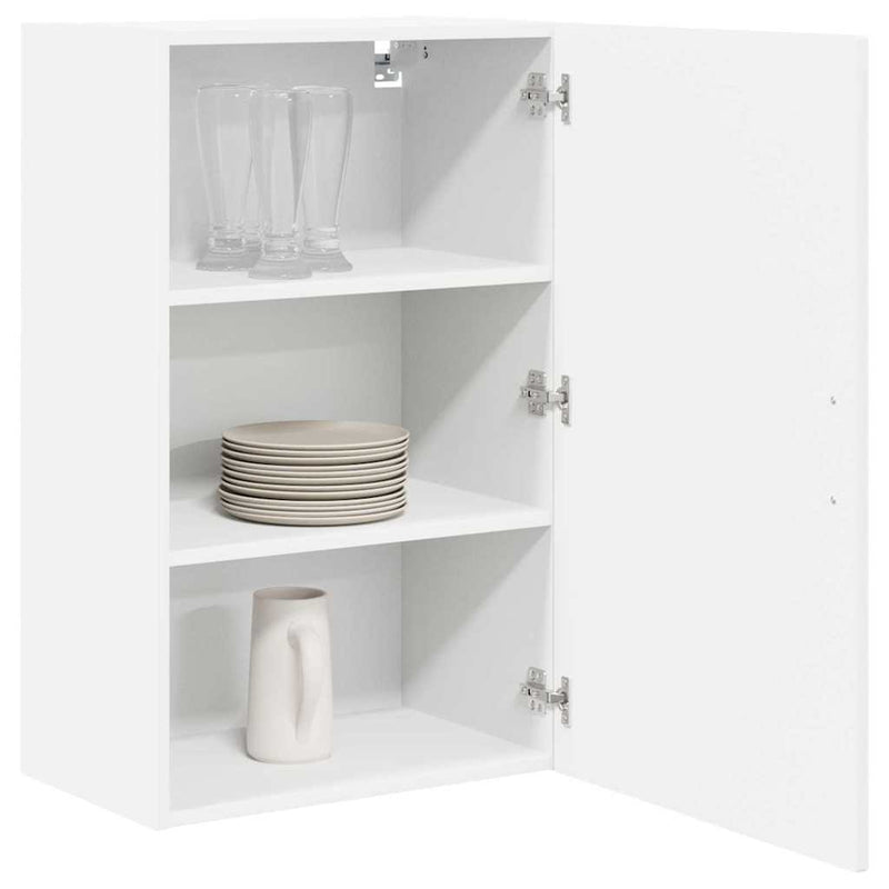 vidaXL Kitchen Cabinet with Door White 50 x 31 x 80 cm Engineered Wood
