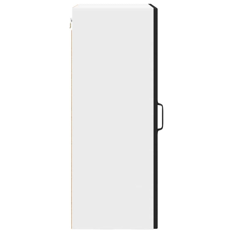 vidaXL Kitchen Cabinet with Door Black 50 x 31 x 80 cm Engineered Wood