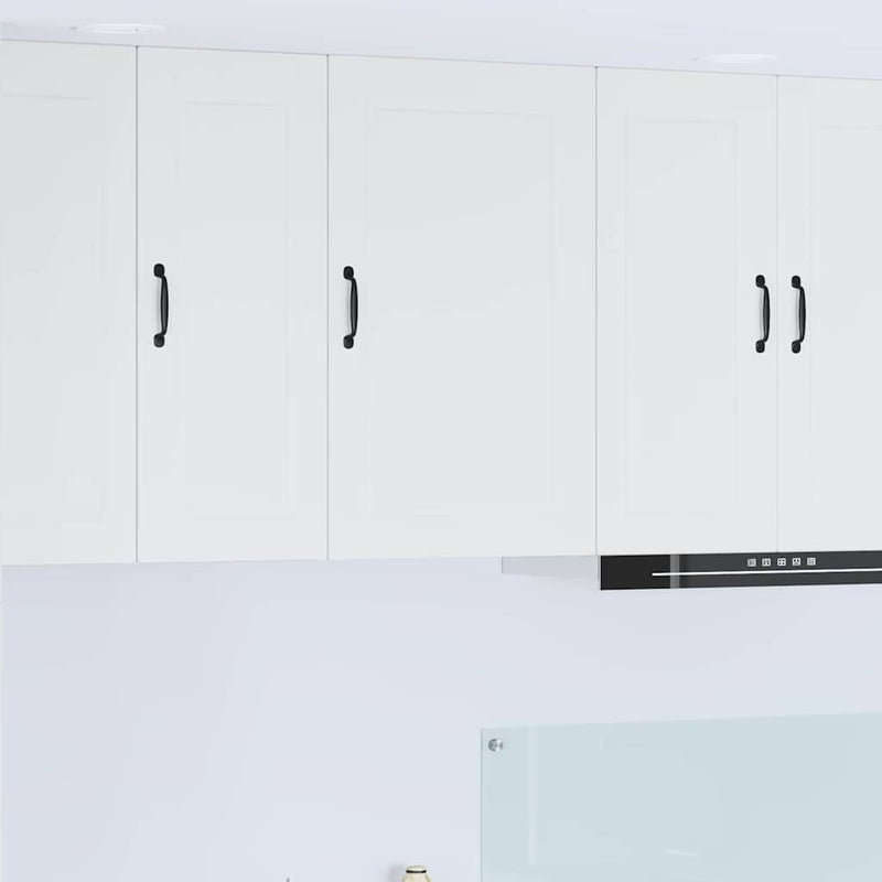 vidaXL Kitchen Cabinet with Shelf High Gloss White 50 x 31 x 80 cm