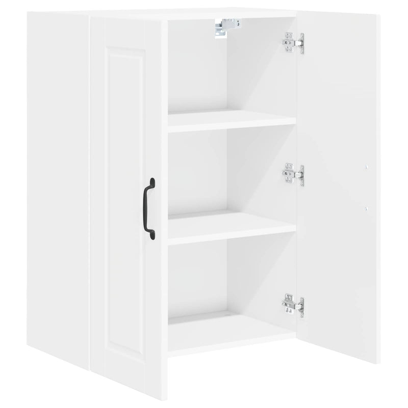 vidaXL Kitchen Cabinet with Door White 60 x 31 x 80 cm Engineered Wood